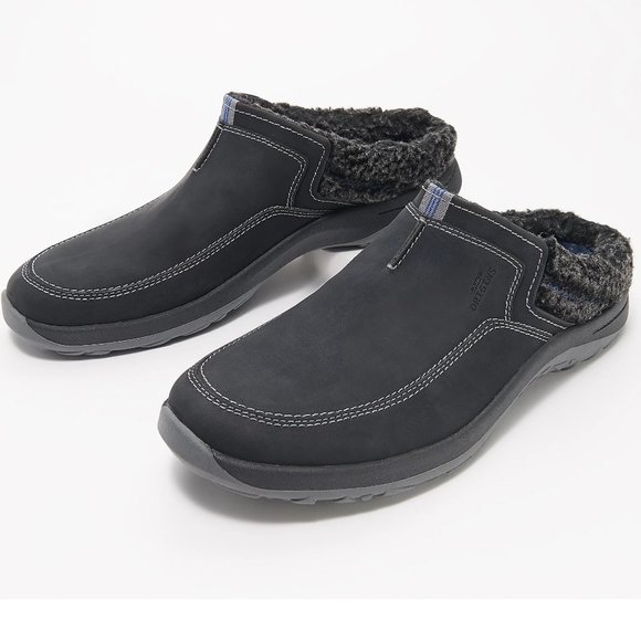 Mens Earth Origins Sneaker Mule Shoes DAXTON Black Size 8 8.5 9 9.5 Clogs NWT - Picture 1 of 6